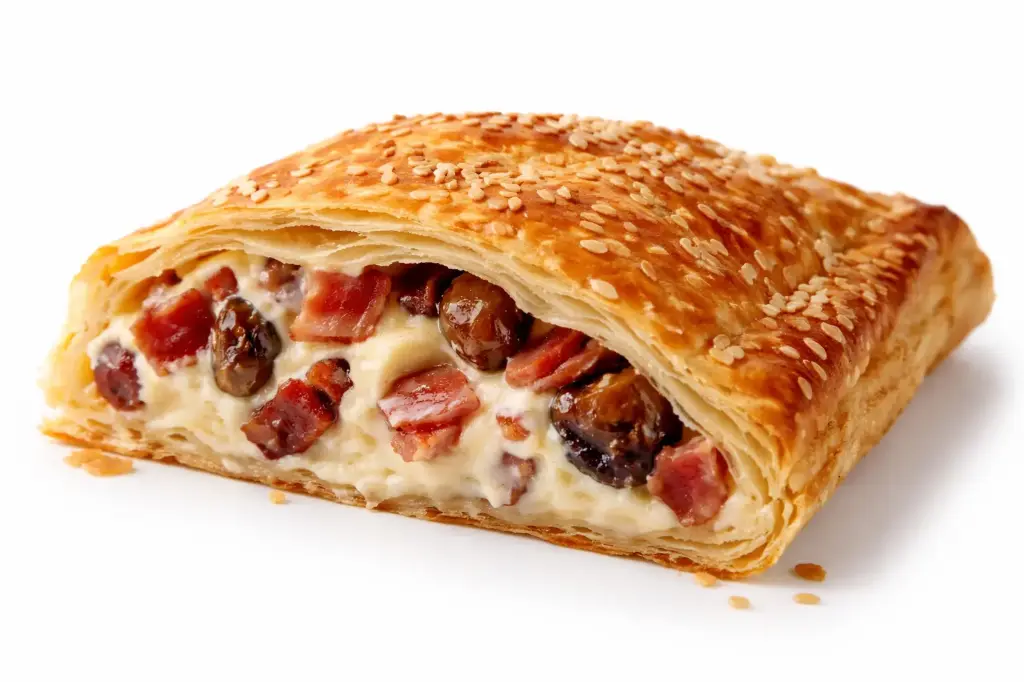 Empanada de hojaldre Bacon y dátiles 4 unidades congelado