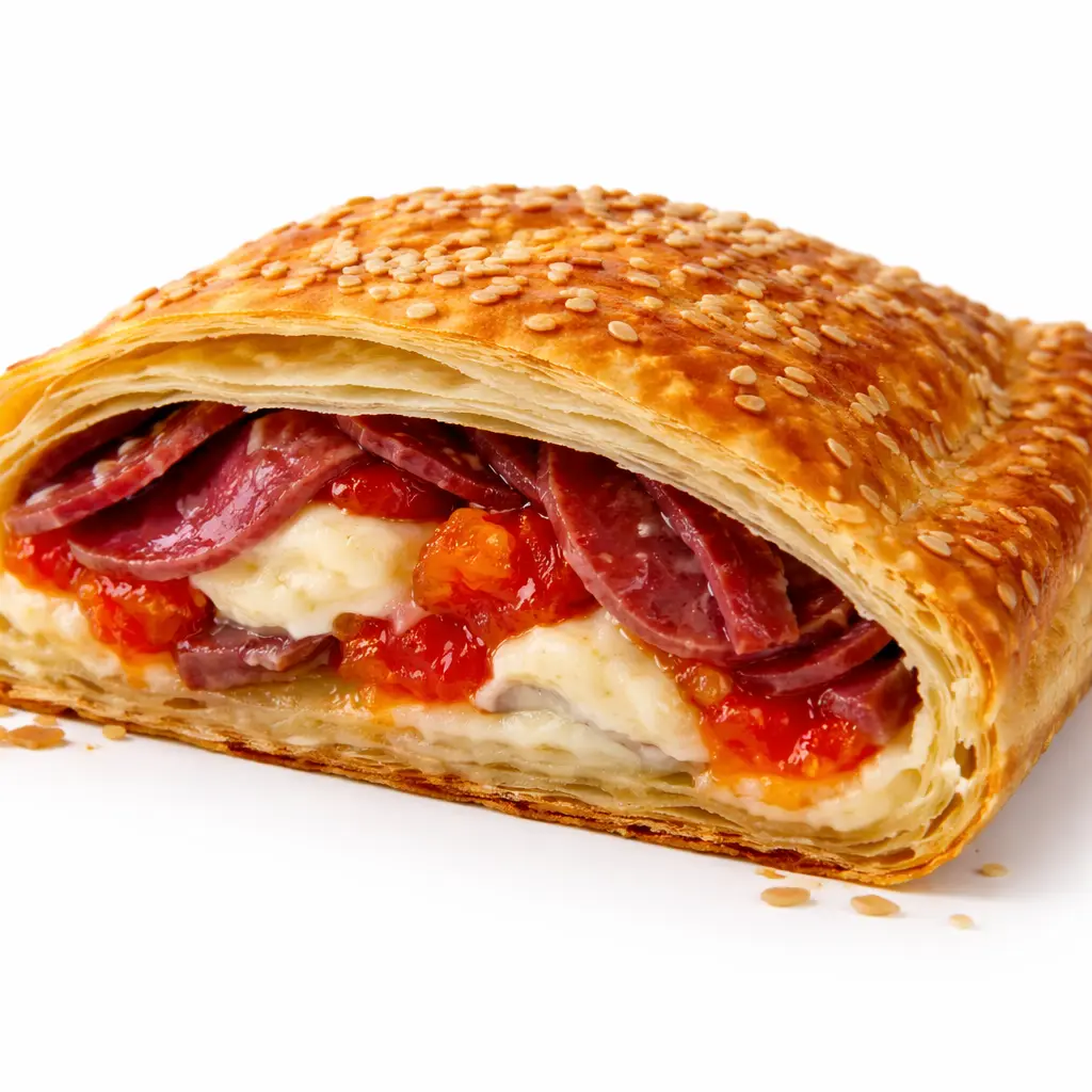 Empanada de hojaldre Cecina 4 unidades congelado